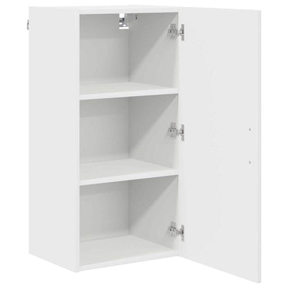 Kitchen Wall Cabinet with Door High Gloss White 40 x 31 x 80 cm