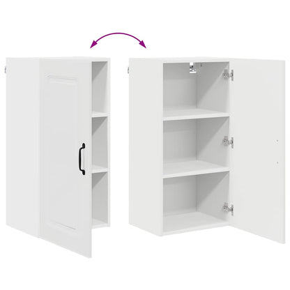 Kitchen Wall Cabinet with Door High Gloss White 40 x 31 x 80 cm