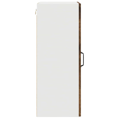 Kitchen Wall Cabinet Smoked Oak 40 x 31 x 80 cm Engineered Wood