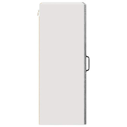 Kitchen Wall Cabinet with Shelf Grey Sonoma 40 x 31 x 80 cm