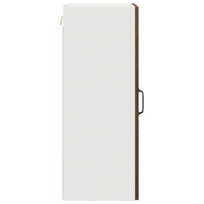 Kitchen Wall Cabinet Brown Oak 40 x 31 x 80 cm Engineered Wood