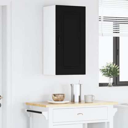 Kitchen Wall Cabinet Black 50 x 31 x 80 cm Engineered Wood