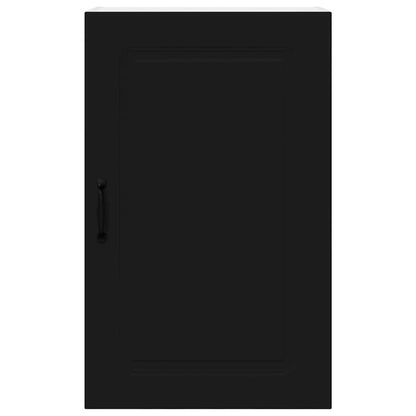 Kitchen Wall Cabinet Black 50 x 31 x 80 cm Engineered Wood