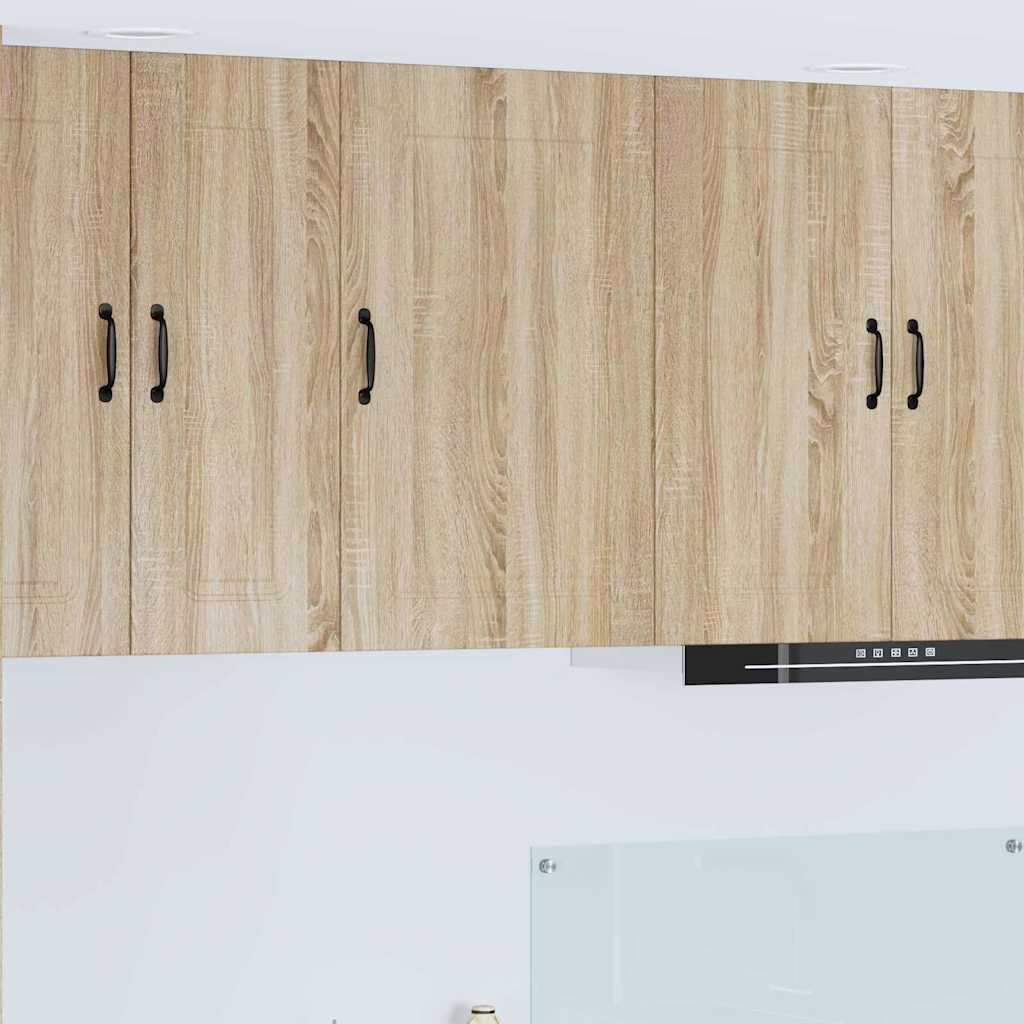 Kitchen Wall Cabinet Sonoma Oak 50 x 31 x 80 cm Engineered Wood