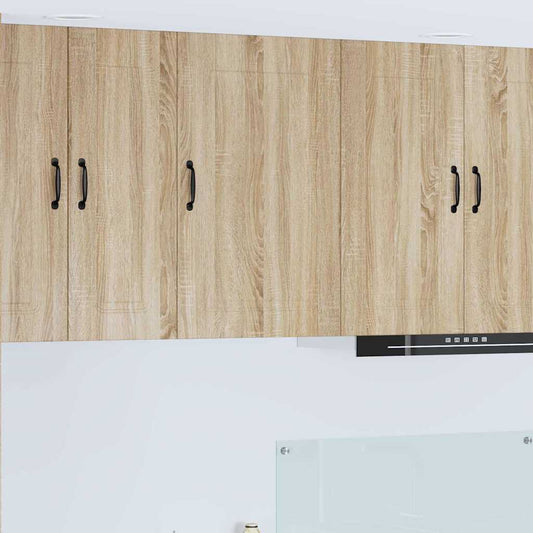 Kitchen Wall Cabinet Sonoma Oak 50 x 31 x 80 cm Engineered Wood