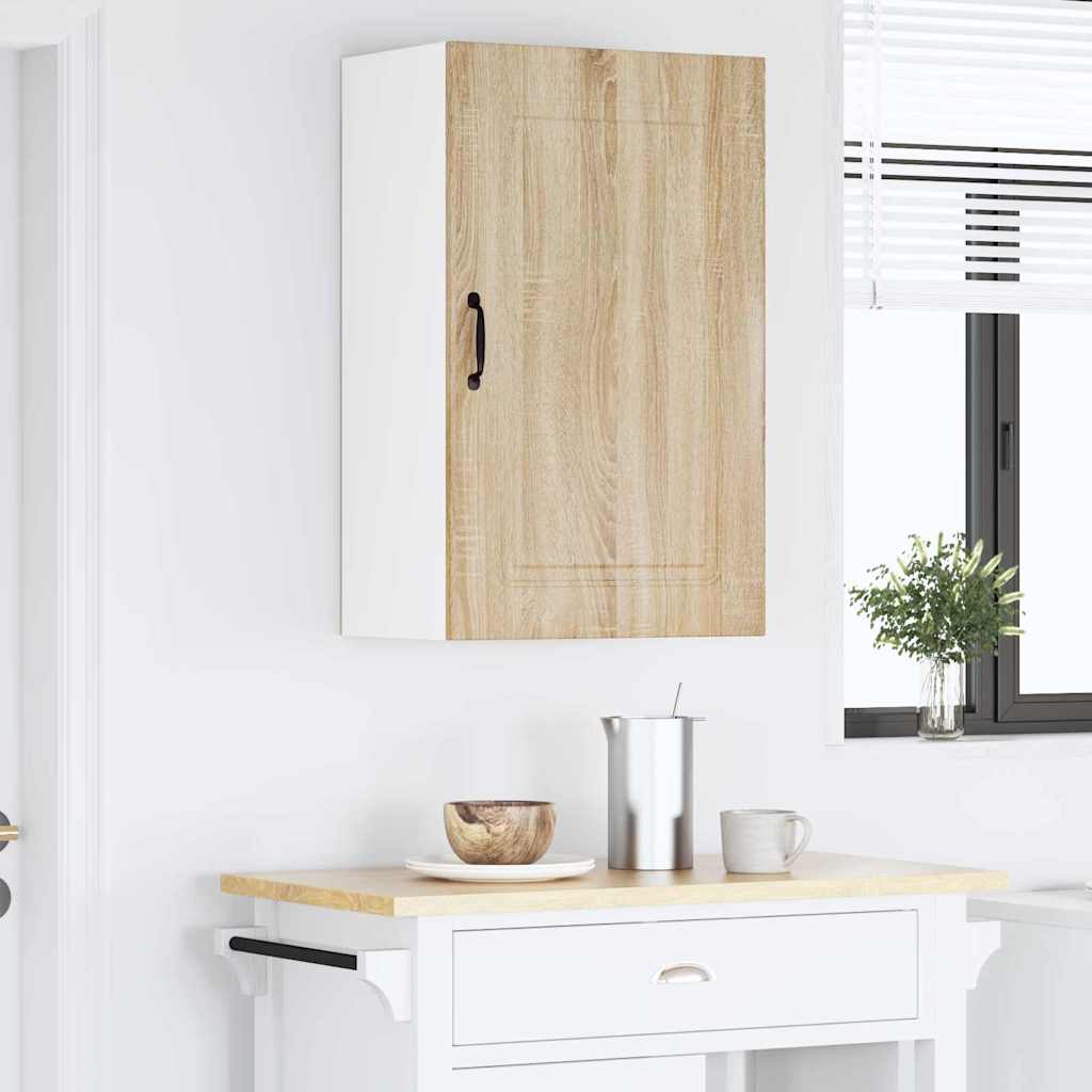 Kitchen Wall Cabinet Sonoma Oak 50 x 31 x 80 cm Engineered Wood