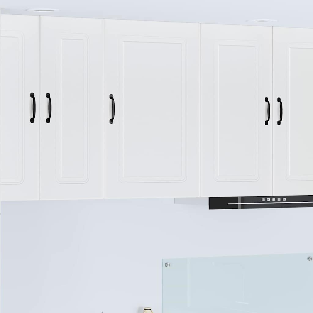 Kitchen Wall Cabinet with Door High Gloss White 50 x 31 x 80 cm