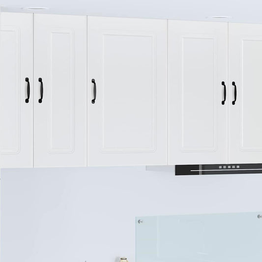 Kitchen Wall Cabinet with Door High Gloss White 50 x 31 x 80 cm