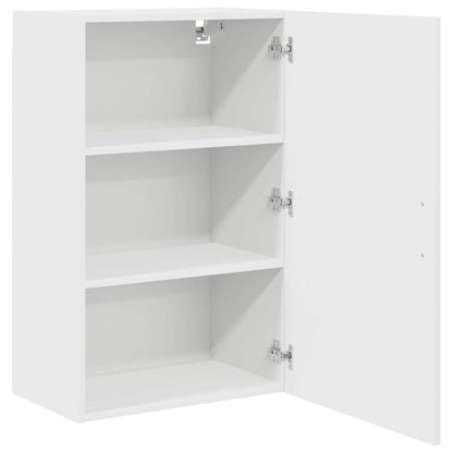 Kitchen Wall Cabinet with Door High Gloss White 50 x 31 x 80 cm