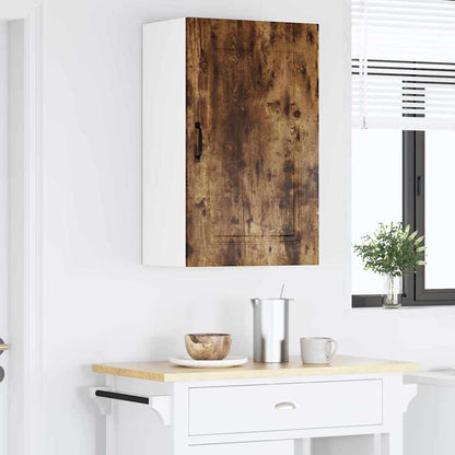 Kitchen Wall Cabinet Smoked Oak 50 x 31 x 80 cm Engineered Wood