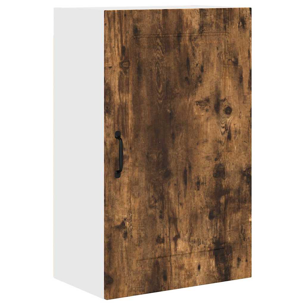 Kitchen Wall Cabinet Smoked Oak 50 x 31 x 80 cm Engineered Wood