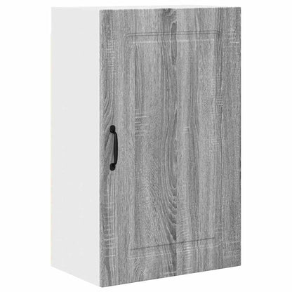 Kitchen Wall Cabinet with Shelf Grey Sonoma 50 x 31 x 80 cm