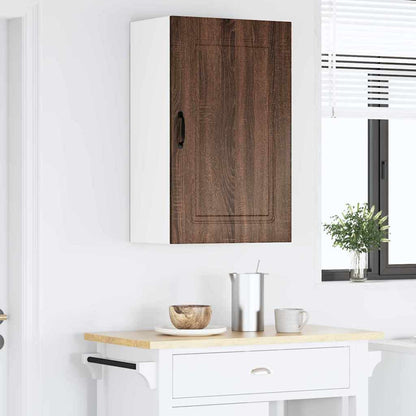 Kitchen Wall Cabinet Brown Oak 50 x 31 x 80 cm Engineered Wood