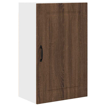 Kitchen Wall Cabinet Brown Oak 50 x 31 x 80 cm Engineered Wood