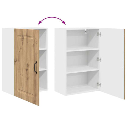 Kitchen Wall Cabinet with Shelf Artisan Oak 50 x 31 x 80 cm