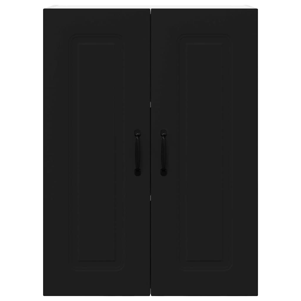 Kitchen Wall Cabinet Black 60 x 31 x 80 cm Engineered Wood