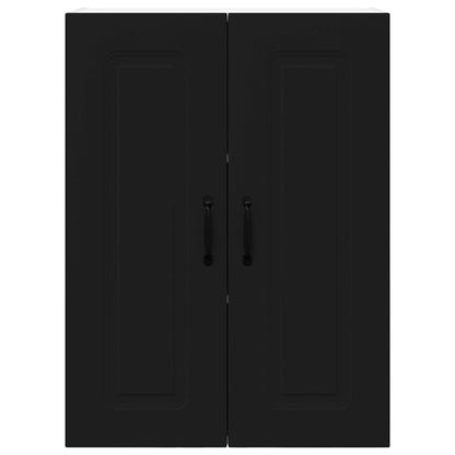 Kitchen Wall Cabinet Black 60 x 31 x 80 cm Engineered Wood