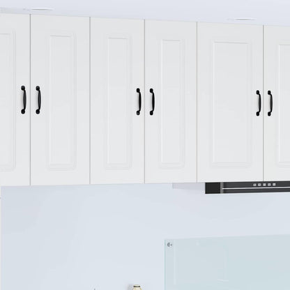 Kitchen Wall Cabinet with Door High Gloss White 60 x 31 x 80 cm