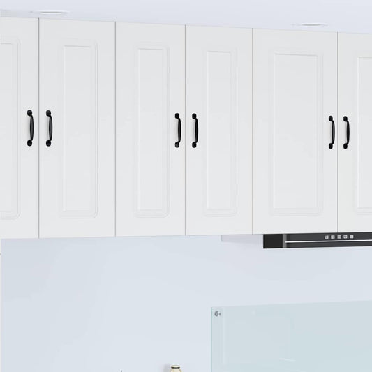 Kitchen Wall Cabinet with Door High Gloss White 60 x 31 x 80 cm