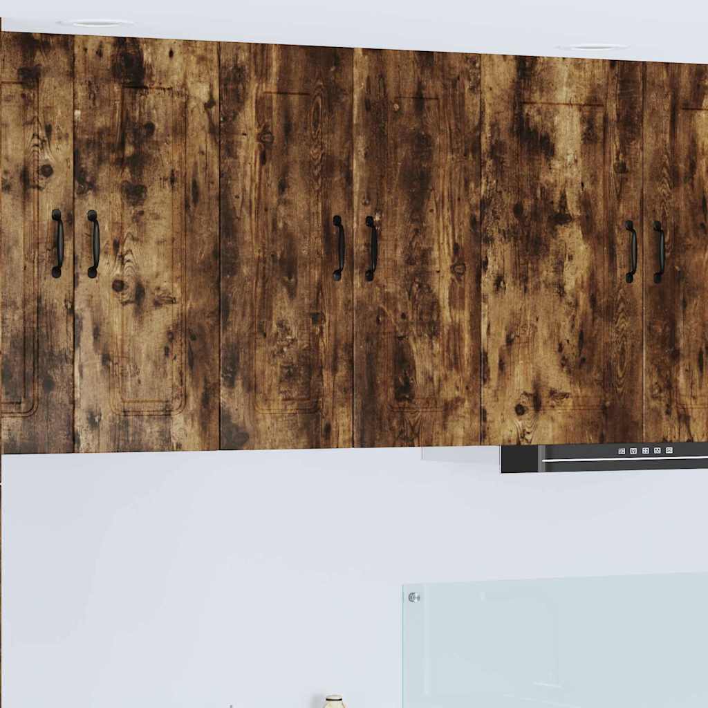 Kitchen Wall Cabinet Smoked Oak 60 x 31 x 80 cm Engineered Wood