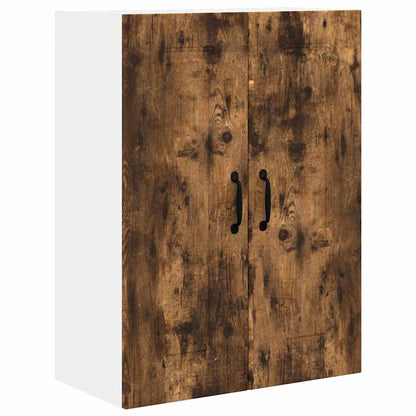 Kitchen Wall Cabinet Smoked Oak 60 x 31 x 80 cm Engineered Wood