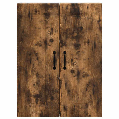 Kitchen Wall Cabinet Smoked Oak 60 x 31 x 80 cm Engineered Wood