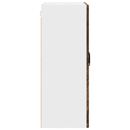 Kitchen Wall Cabinet Smoked Oak 60 x 31 x 80 cm Engineered Wood
