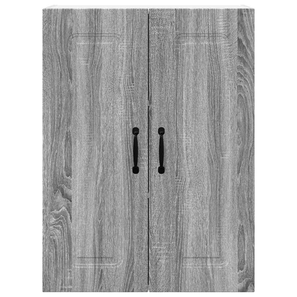 Kitchen Wall Cabinet with Shelf Grey Sonoma 60 x 31 x 80 cm