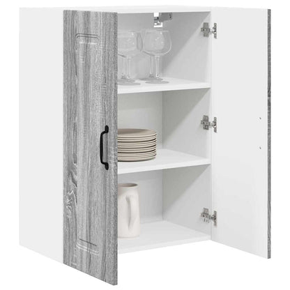 Kitchen Wall Cabinet with Shelf Grey Sonoma 60 x 31 x 80 cm