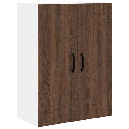 Kitchen Wall Cabinet Brown Oak 60 x 31 x 80 cm Engineered Wood