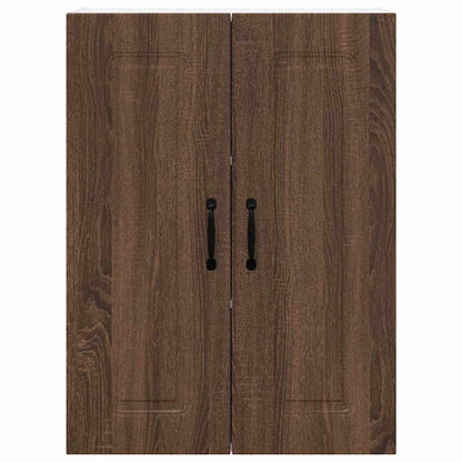 Kitchen Wall Cabinet Brown Oak 60 x 31 x 80 cm Engineered Wood