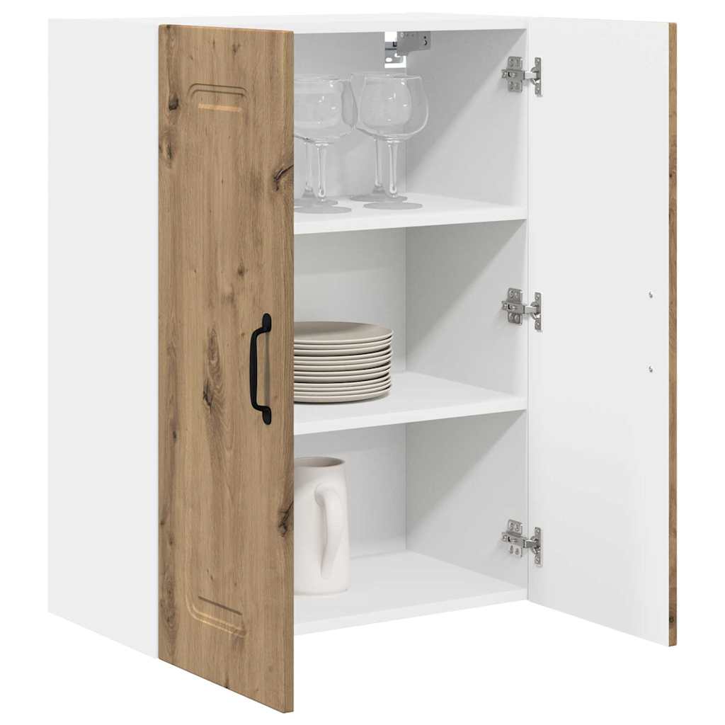 Kitchen Wall Cabinet with Shelf Artisan Oak 60 x 31 x 80 cm