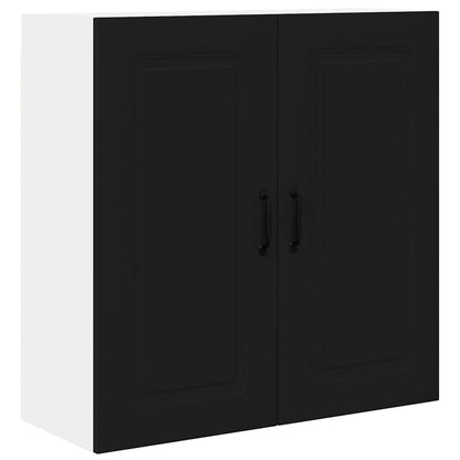 Kitchen Wall Cabinet Black 80 x 31 x 80 cm Engineered Wood