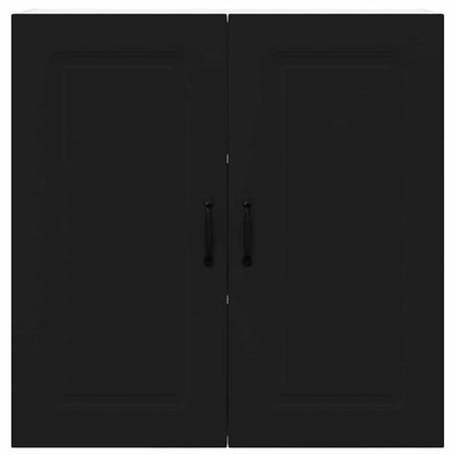 Kitchen Wall Cabinet Black 80 x 31 x 80 cm Engineered Wood