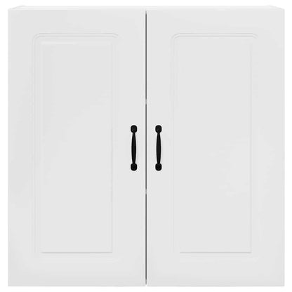 Kitchen Wall Cabinet with Door High Gloss White 80 x 31 x 80 cm
