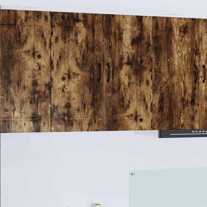 Kitchen Wall Cabinet Smoked Oak 80 x 31 x 80 cm Engineered Wood