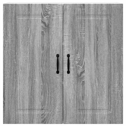 Kitchen Wall Cabinet with Shelf Grey Sonoma 80 x 31 x 80 cm