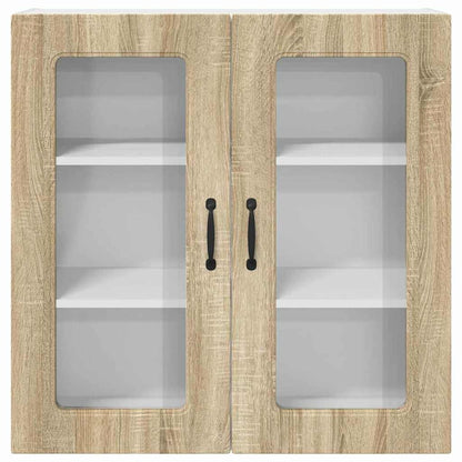 Kitchen Wall Cabinet Sonoma Oak 80 x 31 x 80 cm Engineered Wood