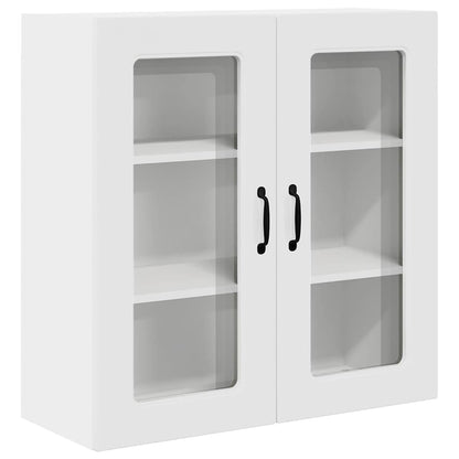 Kitchen Wall Cabinet with Door High Gloss White 80 x 31 x 80 cm