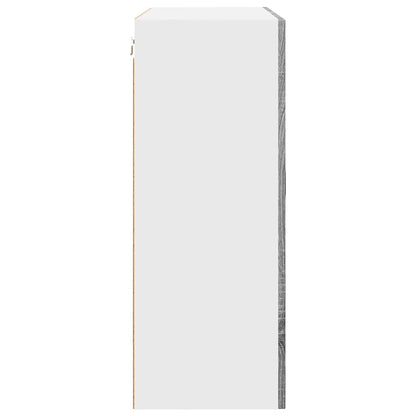 Kitchen Wall Cabinet with Shelf Grey Sonoma 80 x 31 x 80 cm