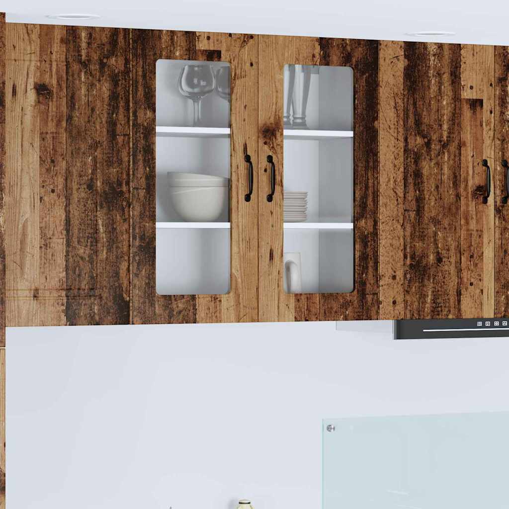 Kitchen Wall Cabinet Old Wood 80 x 31 x 80 cm Engineered Wood