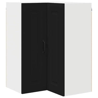 Kitchen Wall Cabinet Black 57 x 57 x 80 cm Engineered Wood