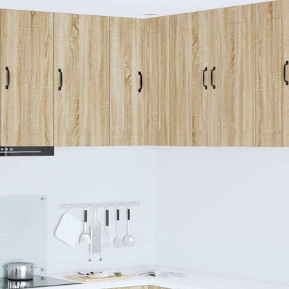 Kitchen Wall Cabinet Sonoma Oak 57 x 57 x 80 cm Engineered Wood