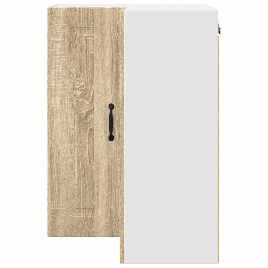 Kitchen Wall Cabinet Sonoma Oak 57 x 57 x 80 cm Engineered Wood