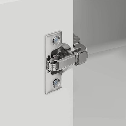 Kitchen Wall Cabinet with Door High Gloss White 57 x 57 x 80 cm