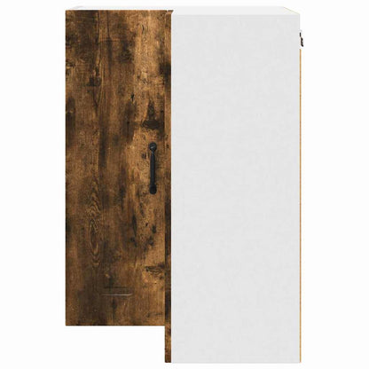 Kitchen Wall Cabinet Smoked Oak 57 x 57 x 80 cm Engineered Wood