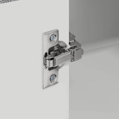 Kitchen Wall Cabinet with Shelf Grey Sonoma 57 x 57 x 80 cm