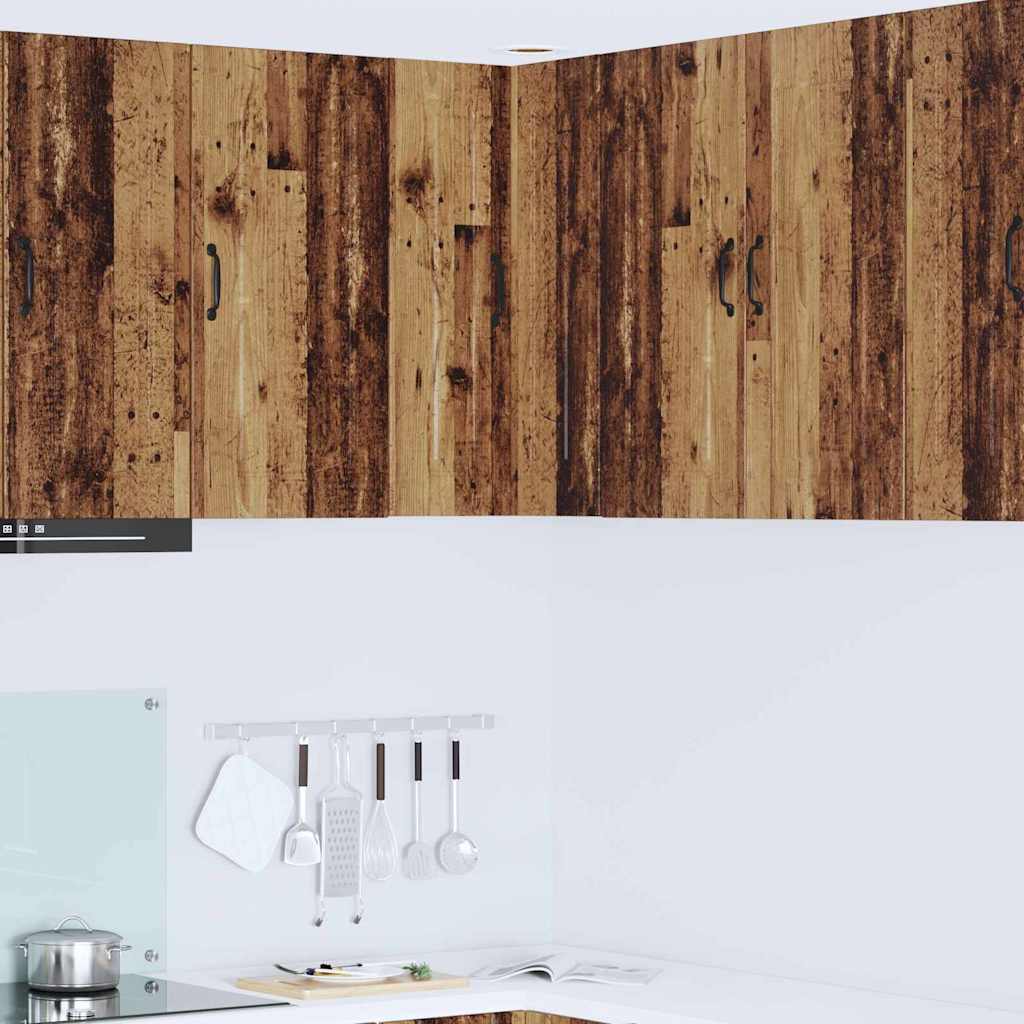 Kitchen Wall Cabinet Old Wood 57 x 57 x 80 cm Engineered Wood