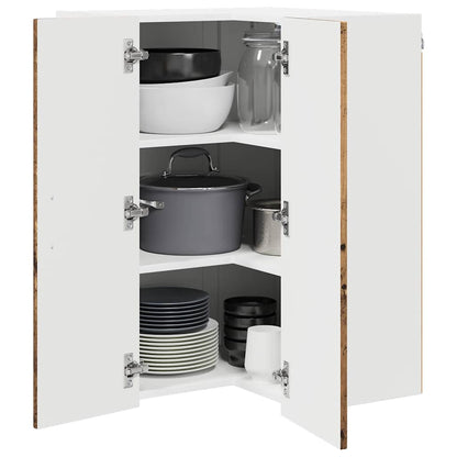 Kitchen Wall Cabinet Old Wood 57 x 57 x 80 cm Engineered Wood