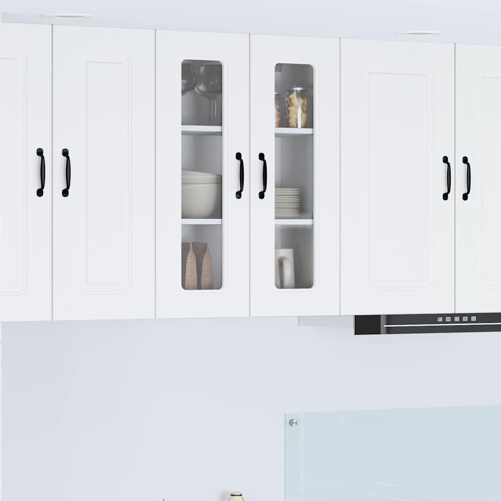 Kitchen Wall Cabinet White 60 x 31 x 80 cm Engineered Wood